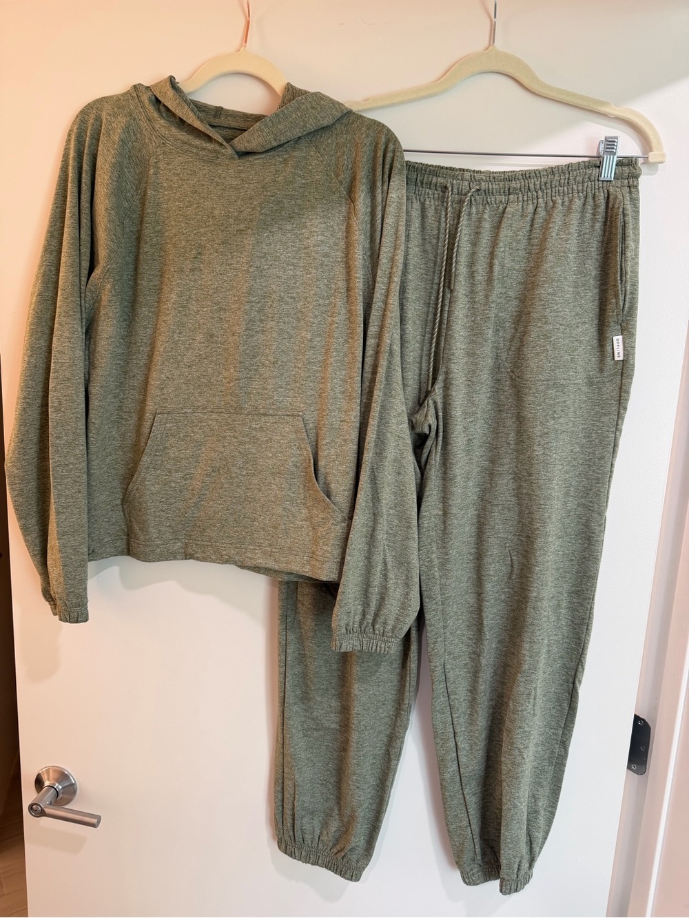 aerie Olive Green Hoodie & Jogger Set